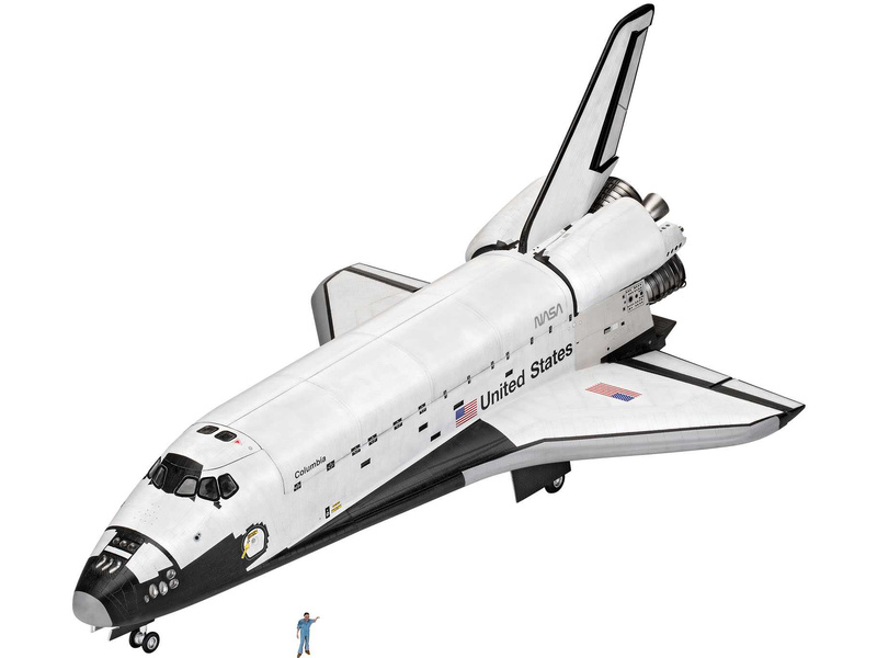 Plastikový model rakety Revell 05673 Space Shuttle NASA 40. výročí (1:72) (giftset) | pkmodelar.cz