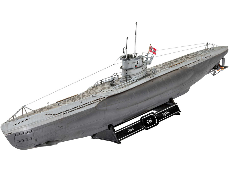 Plastikový model ponorky Revell 05675 U-96 Das Boot (1:144) (giftset) | pkmodelar.cz