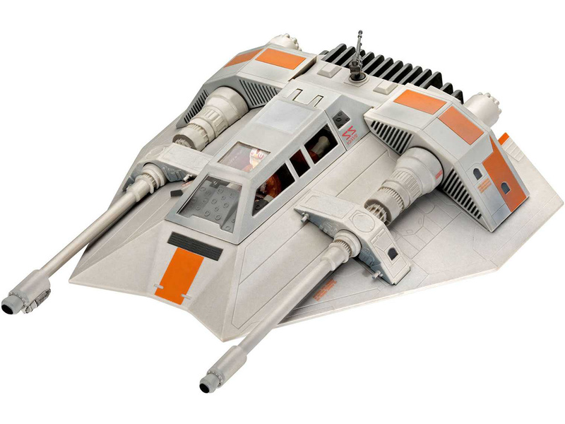 Plastikový model vesmírné lodě Revell 05679 SW Snowspeeder (1:29) (giftset)