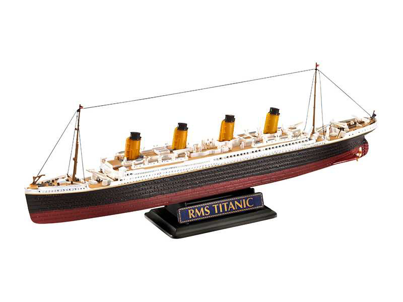 Plastikový model lodě Revell 05727 Titanic (1:700 + 1:1200) giftset | pkmodelar.cz