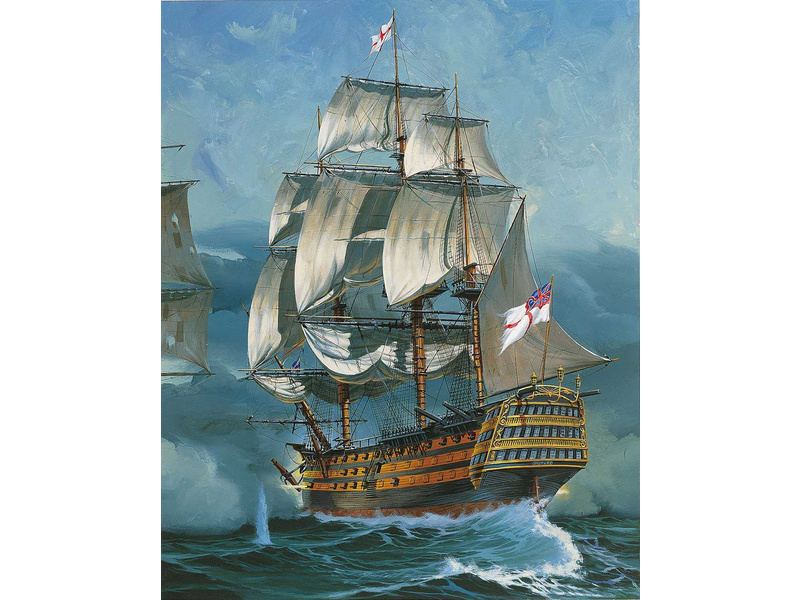 Plastikový model lodě Revell 05767 Battle of Trafalgar (1:225) giftset | pkmodelar.cz