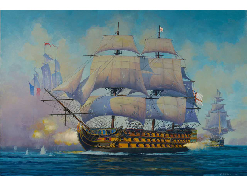 Plastikový model lodě Revell 05819 HMS Victory 1/450  | pkmodelar.cz