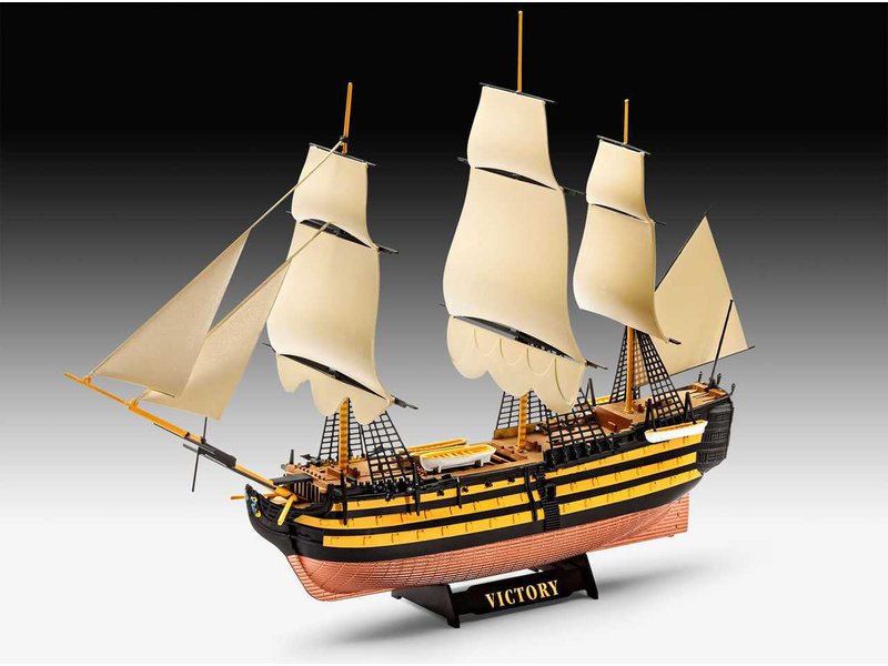 Plastikový model lodě Revell 05819 HMS Victory 1/450  | pkmodelar.cz