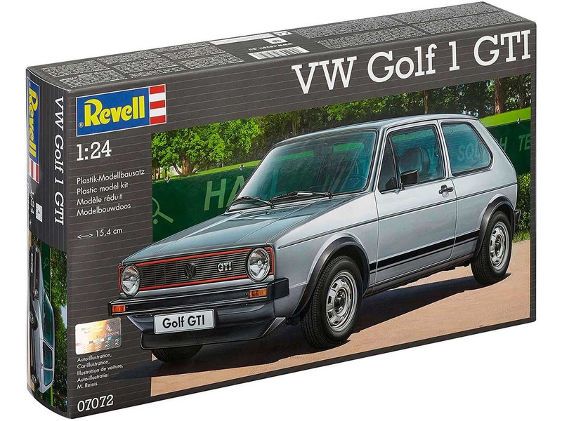 Plastikový model auta Revell 07072 VW Golf 1 GTI (1:24) | pkmodelar.cz
