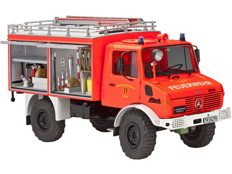 Revell Mercedes-Benz Unimog U 1300 L TLF 8/18 (1:24) | pkmodelar.cz