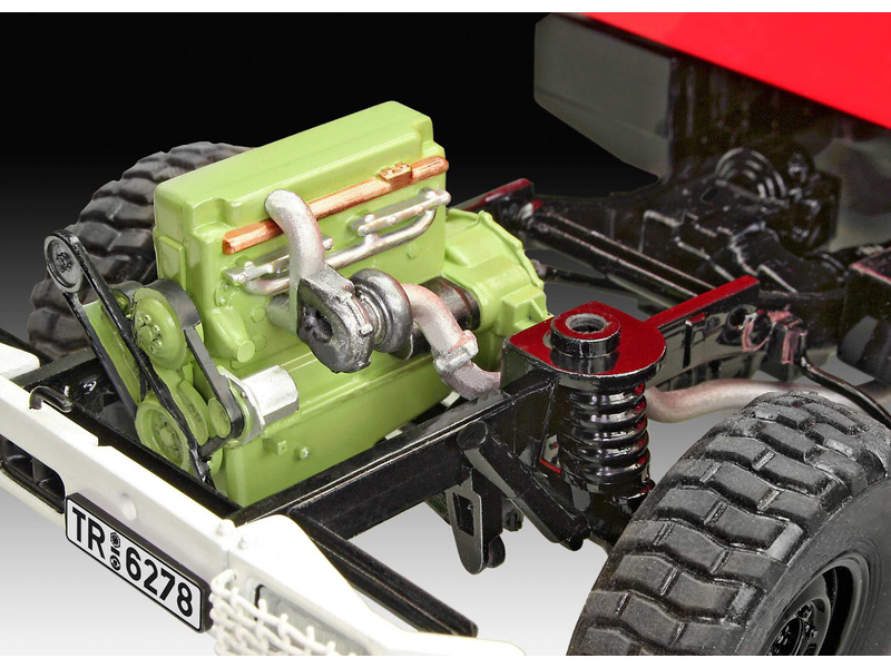 Revell 07512 Mercedes-Benz Unimog U 1300 L TLF 8/18 (1:24) | pkmodelar.cz