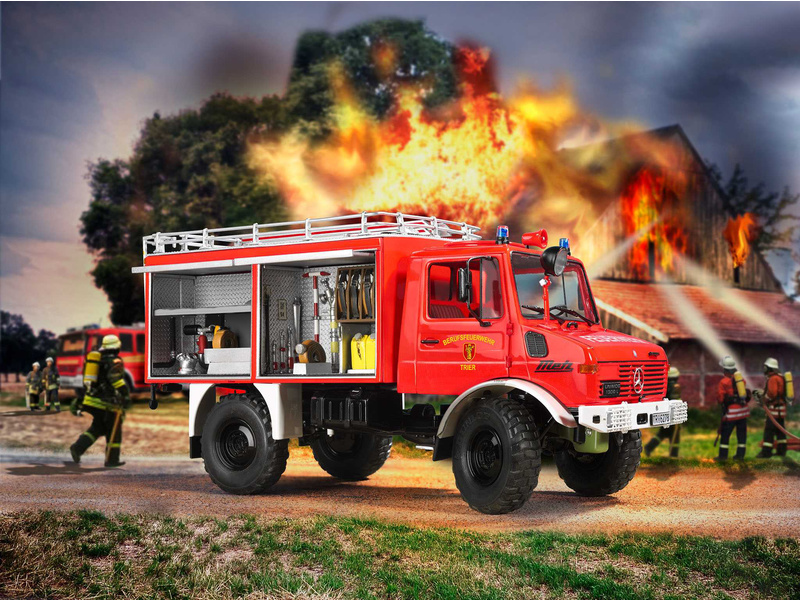 Revell 07512 Mercedes-Benz Unimog U 1300 L TLF 8/18 (1:24) | pkmodelar.cz