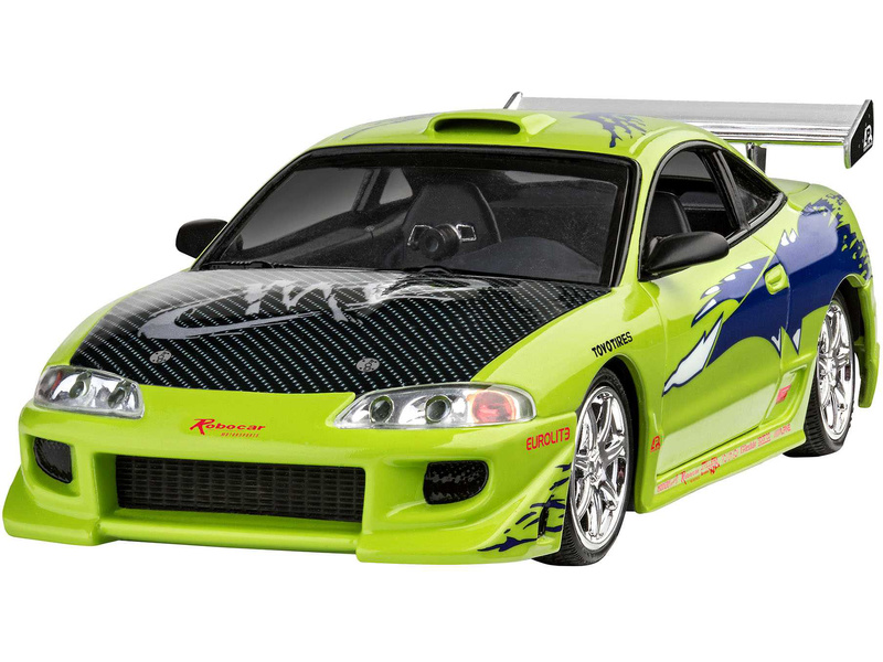 Plastikový model auta Revell 07691 Fast and Furious Brian's 1995 Mitsubishi Eclipse (1:25) | pkmodelar.cz