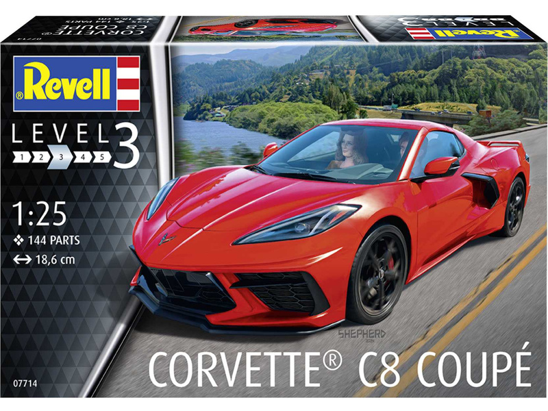 Revell Chevrotet Corvette C8 Coupé (1:25) | pkmodelar.cz