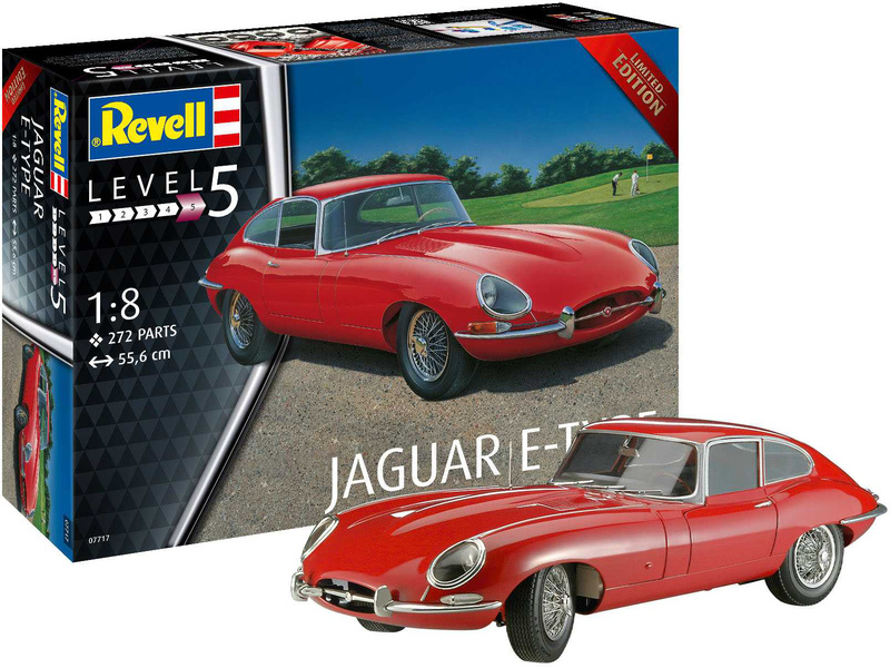 Revell Jaguar E-Type (1:8) | pkmodelar.cz