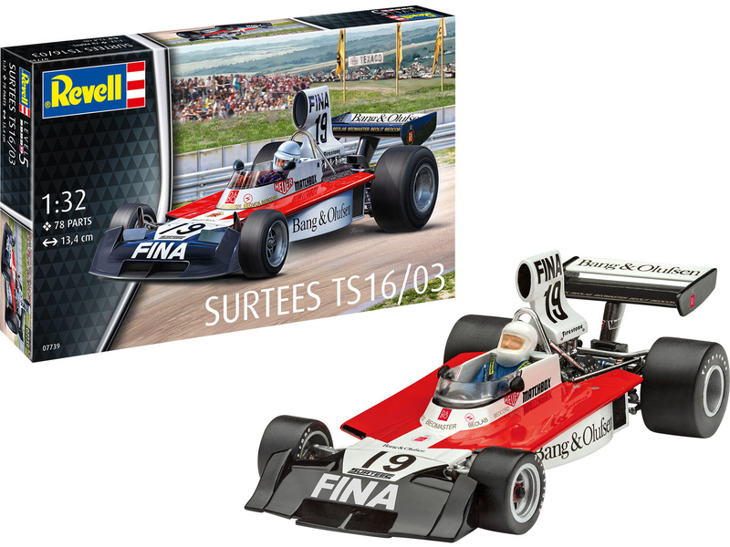 Plastikový model Revell 07739 - Surtees TS16/03 1:32 | pkmodelar.cz