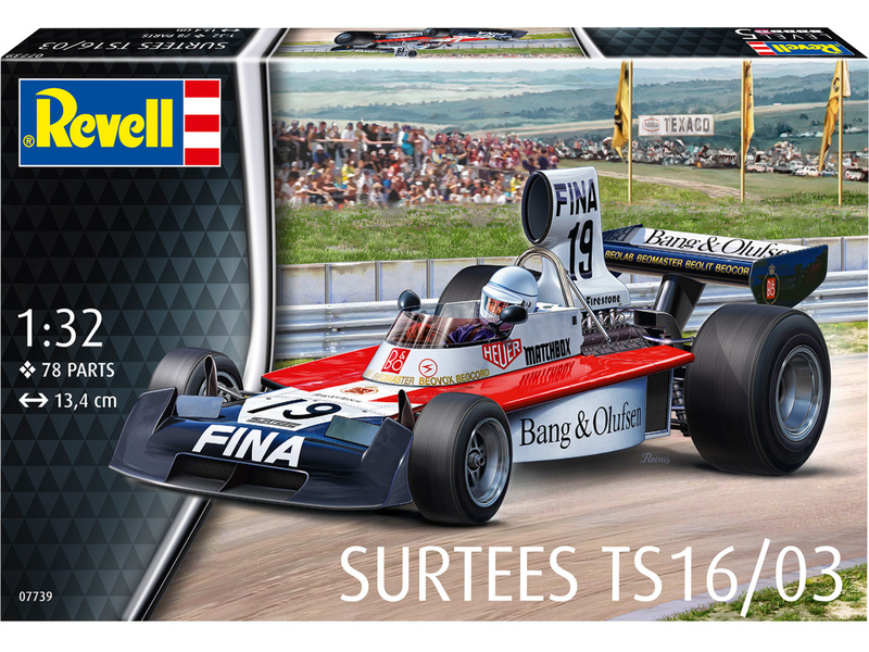 Plastikový model Revell 07739 - Surtees TS16/03 1:32 | pkmodelar.cz