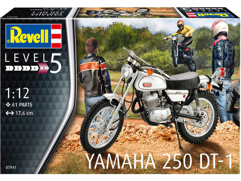 Plastikový model motorky Revell 07941 Yamaha 250 DT-1 (1:8) | pkmodelar.cz