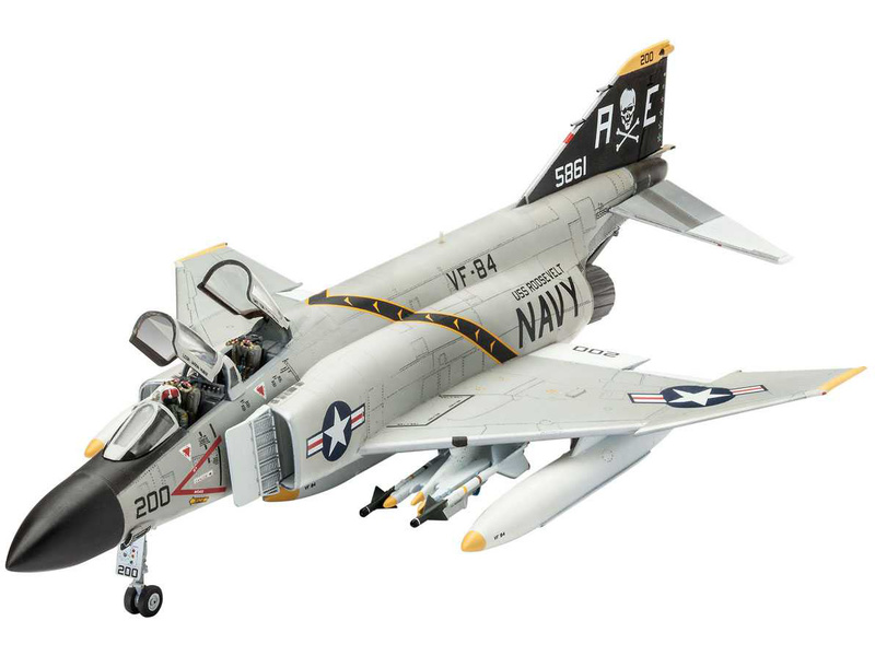 Plastikový model letadla Revell 63941 F-4J Phantom II (1:72) sada | pkmodelar.cz