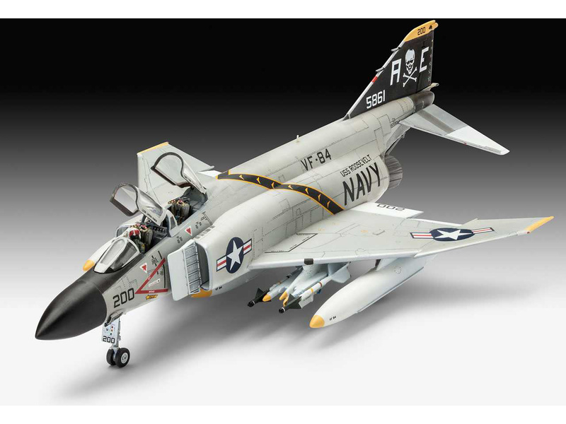 Plastikový model letadla Revell 63941 F-4J Phantom II (1:72) sada | pkmodelar.cz