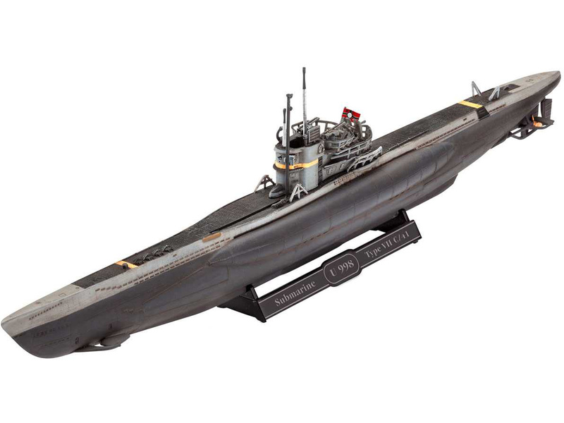 Plastikový model ponorky Revell 65154 Type VII C/41 1:350 | pkmodelar.cz