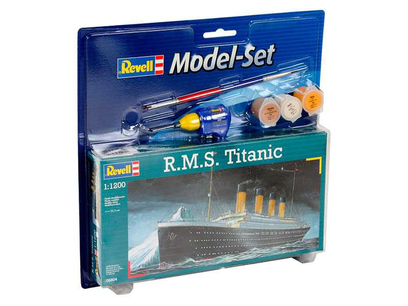 Plastikový model lodě Revell 65804 R.M.S. TITANIC (1:1200) sada | pkmodelar.cz