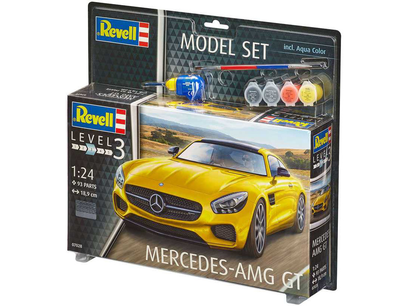 Plastikový model auta Revell 67028 Mercedes-AMG GT (1:24) sada | pkmodelar.cz