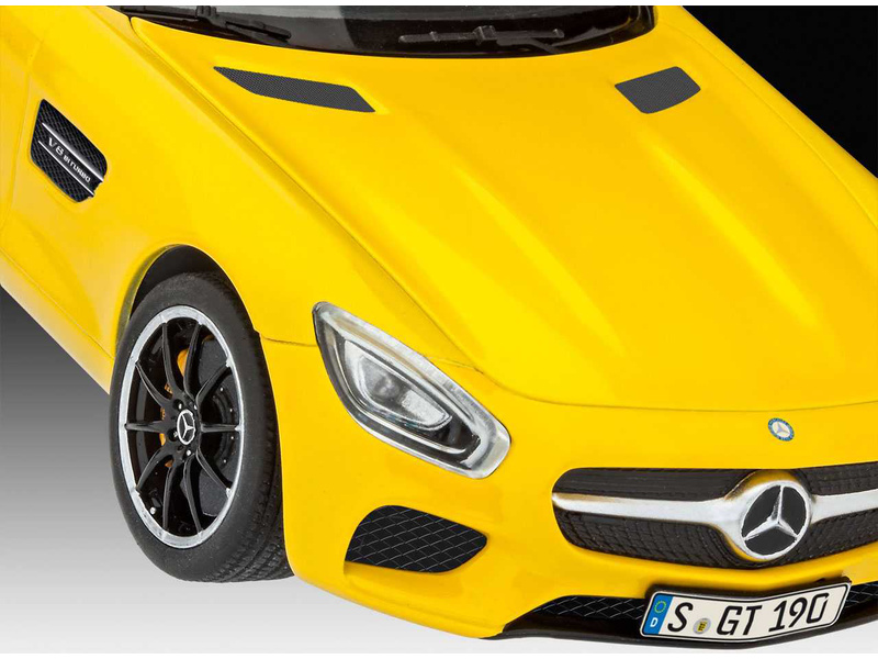 Plastikový model auta Revell 67028 Mercedes-AMG GT (1:24) sada | pkmodelar.cz