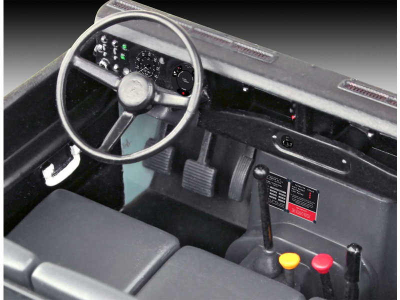 Plastikový model auta Revell 67047 Land Rover Series III (1:24) (sada) | pkmodelar.cz