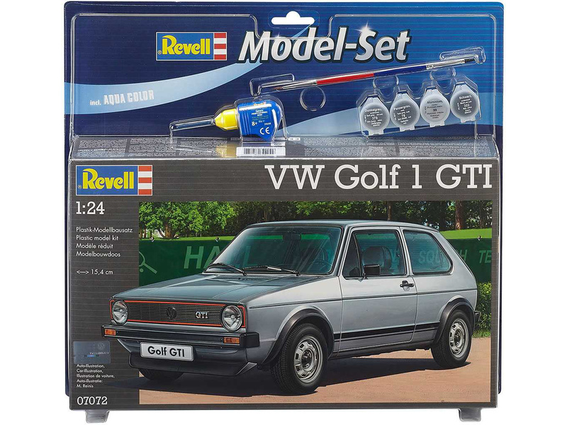 Plastikový model auta Revell 67072 VW Golf 1 GTI (1:24) (sada) | pkmodelar.cz