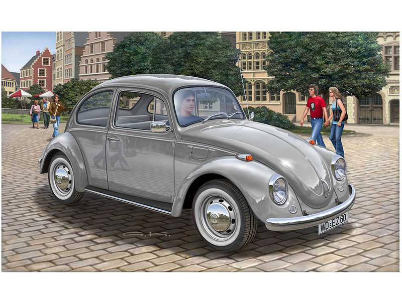 Plastikový model auta Revell 67083 VW Beetle Limousine 68 (1:24) sada | pkmodelar.cz