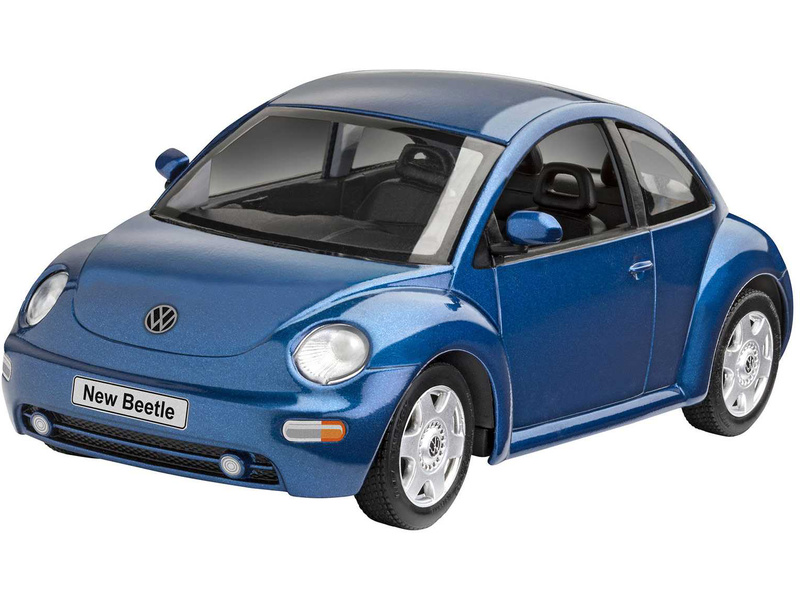 Plastikový model auta Revell 67643 EasyClick Volkswagen New Beetle (1:24) (sada) | pkmodelar.cz