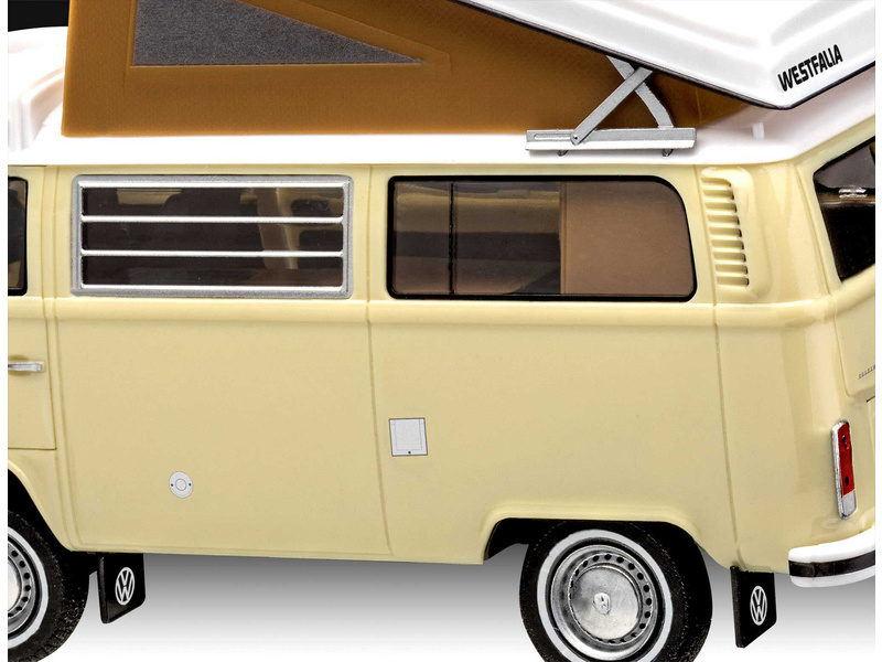 Plastikový model auta Revell 67676 EasyClick - Volkswagen T2 Camper (1:24) (sada) | pkmodelar.cz