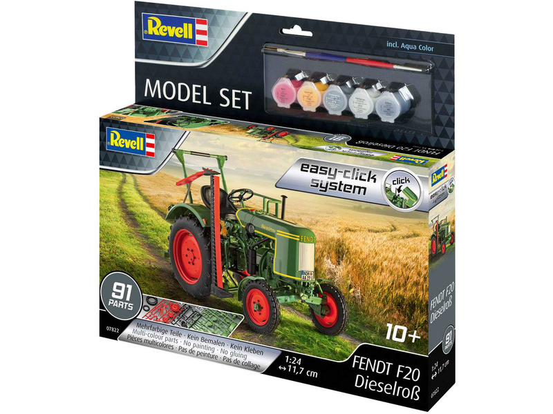 Revell EasyClick Fendt F20 Dieselroß (1:24) (sada) | pkmodelar.cz