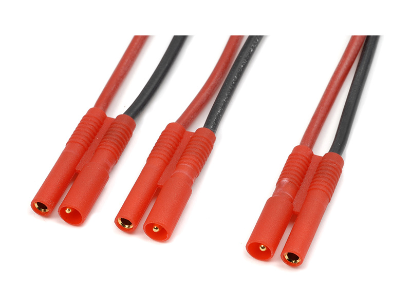 Kabel Y sériový 2.0mm zlacený 14AWG 12cm | pkmodelar.cz