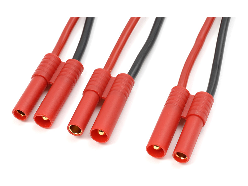 Kabel Y sériový 4.0mm zlacený 14AWG 12cm | pkmodelar.cz