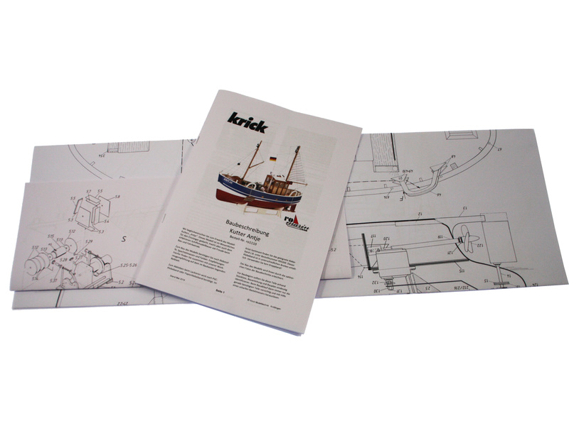 ROMARIN Antje rybářský kutr kit | pkmodelar.cz