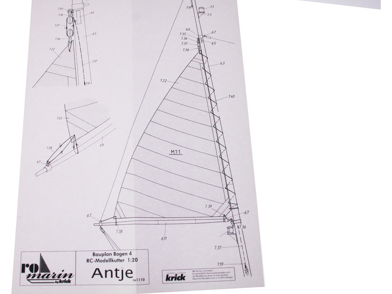 ROMARIN Antje rybářský kutr kit | pkmodelar.cz