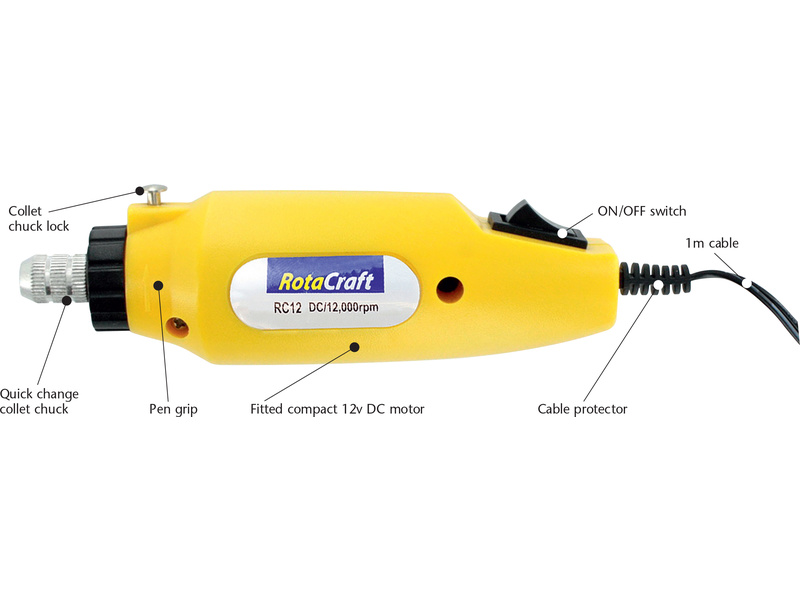 Rotacraft vrtací frézka RC12 se 75 nástroji | pkmodelar.cz