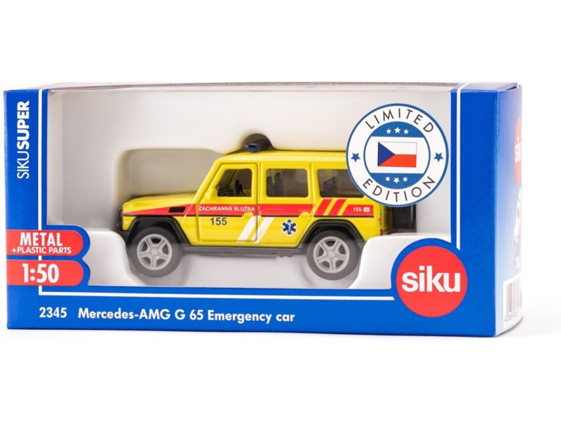 SIKU Super - Mercedes AMG G65 ambulance CZ 1:50 | pkmodelar.cz