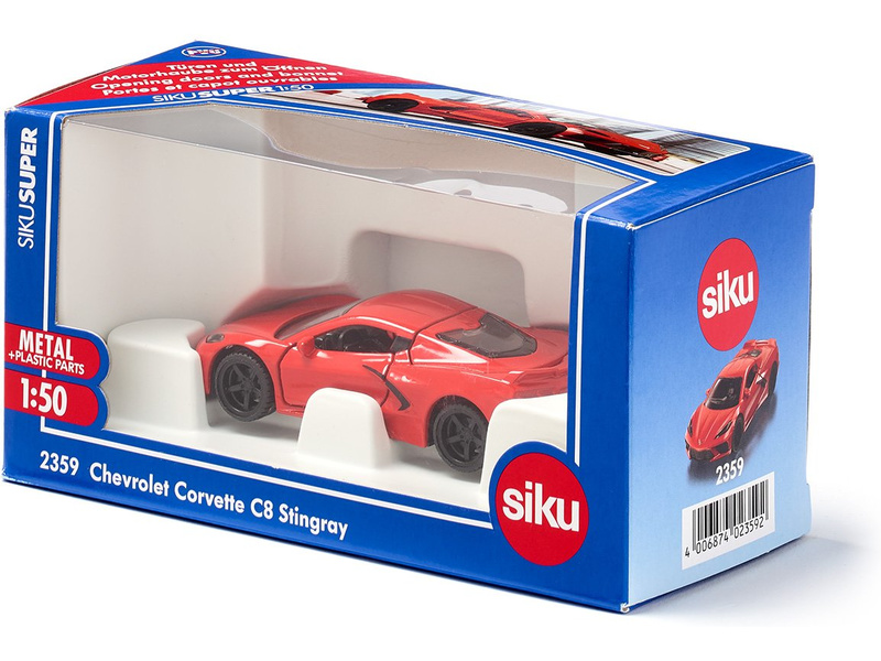 SIKU Super - Chevrolet Corvette Stingray, 1:50 | pkmodelar.cz