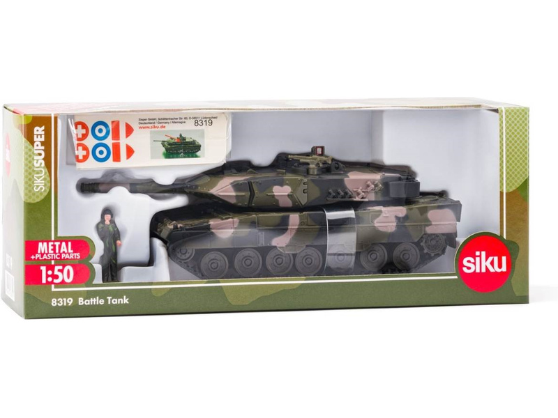 SIKU Super Military - Bojový tank 1:50 | pkmodelar.cz