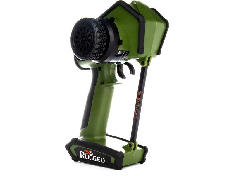 Spektrum DX5 Rugged DSMR zelený pouze vysílač | pkmodelar.cz