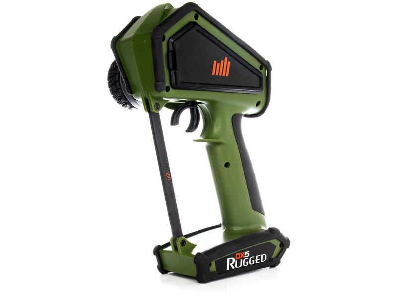 Spektrum DX5 Rugged DSMR zelený pouze vysílač | pkmodelar.cz