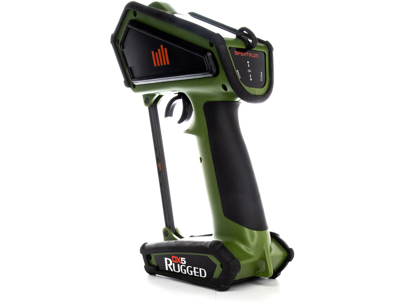 Spektrum DX5 Rugged DSMR zelený pouze vysílač | pkmodelar.cz