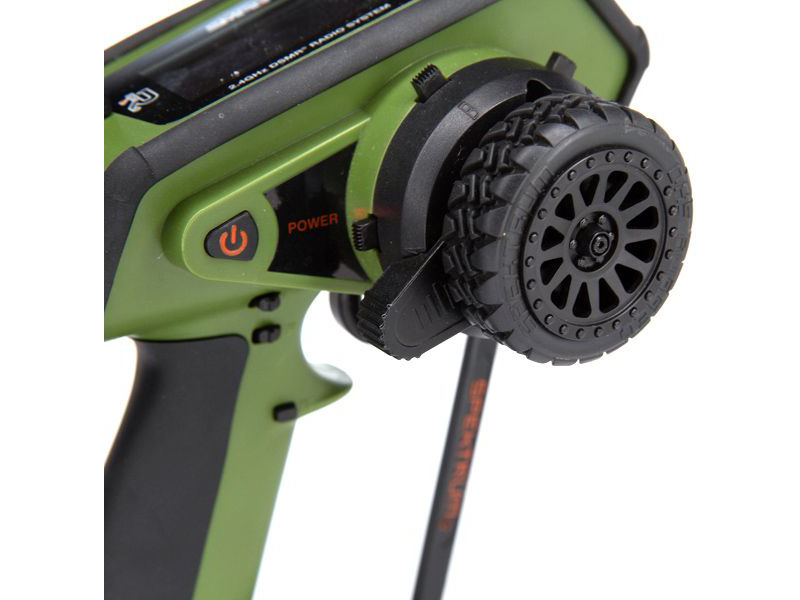 Spektrum DX5 Rugged DSMR zelený pouze vysílač | pkmodelar.cz