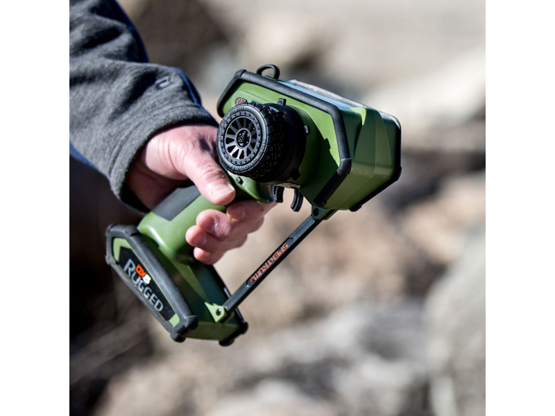 Spektrum DX5 Rugged DSMR zelený pouze vysílač | pkmodelar.cz