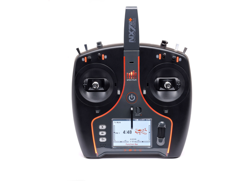 RC souprava Spektrum NX7e+ DSMX 14 kanálů Black Edition | pkmodelar.cz