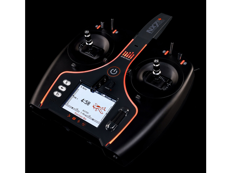 RC souprava Spektrum NX7e+ DSMX 14 kanálů Black Edition | pkmodelar.cz