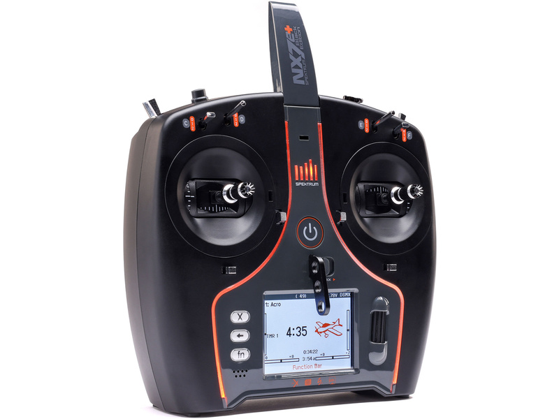 RC souprava Spektrum NX7e+ DSMX 14 kanálů Black Edition | pkmodelar.cz