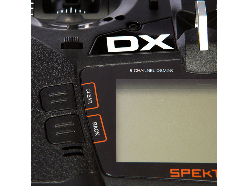 Spektrum DX8e DSMX pouze vysílač | pkmodelar.cz