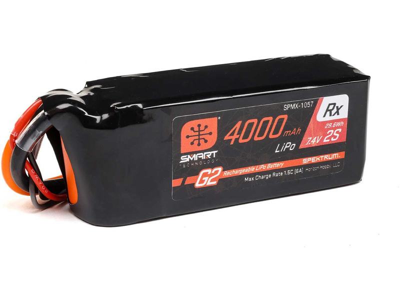 Spektrum Smart G2 LiPo 7.4V 4000mAh Rx 15C IC3 | pkmodelar.cz