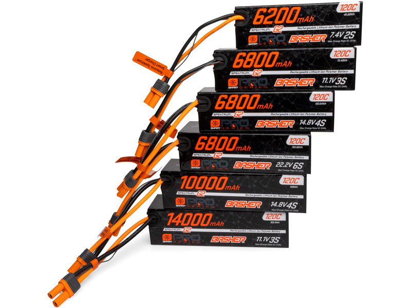 Spektrum Smart G2 Pro LiPo 11.1V 6800mAh 120C IC5 | pkmodelar.cz