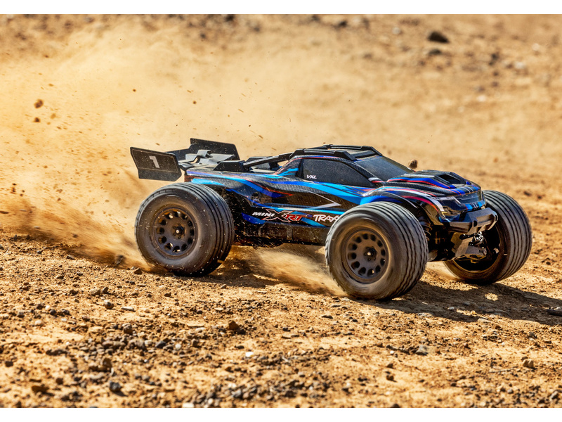 Traxxas Mini XRT 1:12 VXL-3s 4WD RTR modrá | pkmodelar.cz