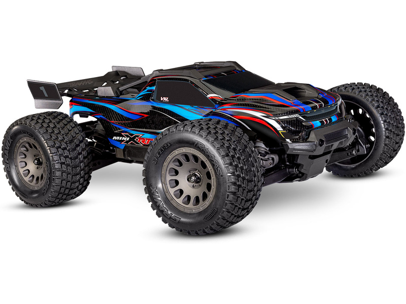 Traxxas Mini XRT 1:12 VXL-3s 4WD RTR modrá | pkmodelar.cz